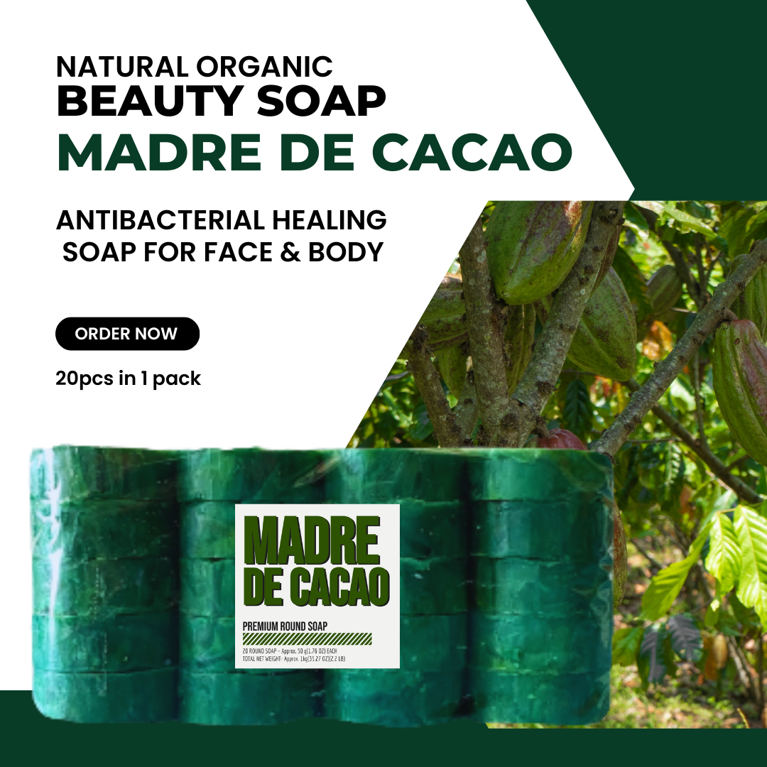 Madre De Cacao Soap Natural Organic For Human Antibacterial Soap