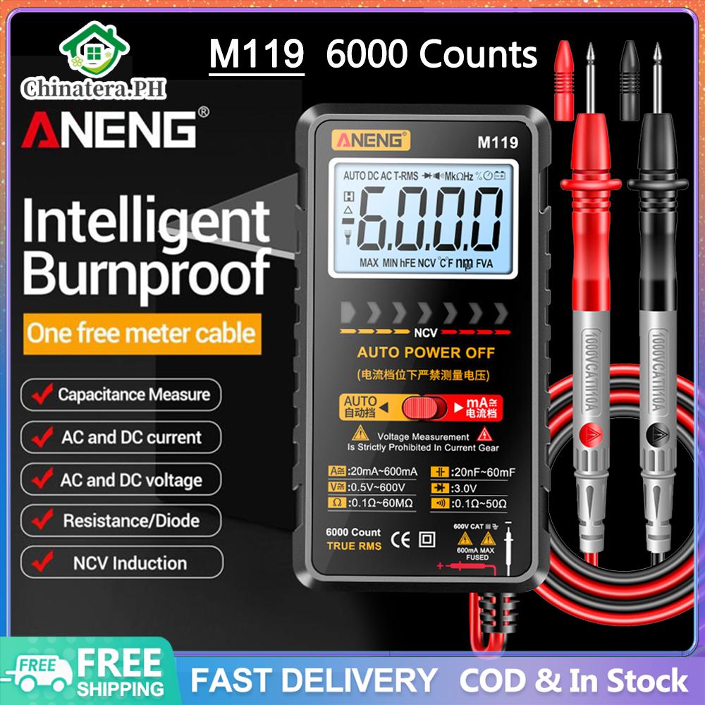 Fast Delivery Aneng M Digital Multimeter Tester Counts High