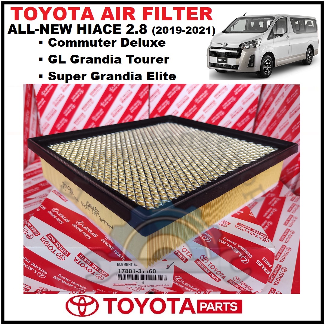 Toyota Hiace Air Filter Commuter Deluxe Gl Grandia Tourer Super