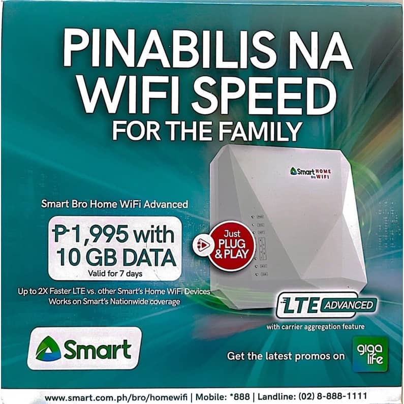 Openline Permanent Latest Smart Home Prepaid Wifi Lte Advance G