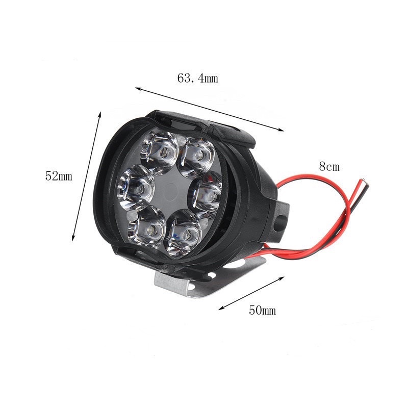 Firefly Mini Driving Light High And Low Yellow White LED Aniti Fog