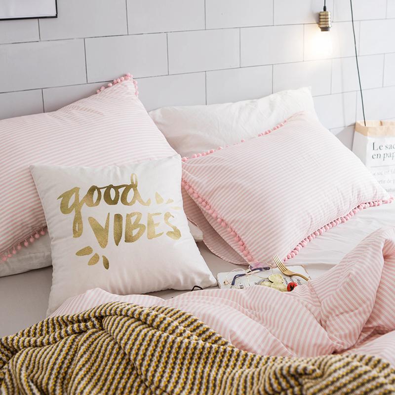 Vỏ Gối Vỏ Gối 100% Cotton Đơn Gối Với Một Cặp Người Lớn Duy Nhất Cỡ Đại Sinh Viên Bộ Ruột Gối Ruột Trong Bộ