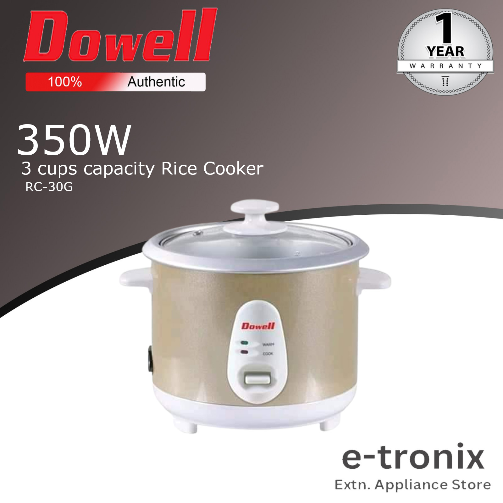 Dowell Rc G Rice Cooker Cups L Lazada Ph