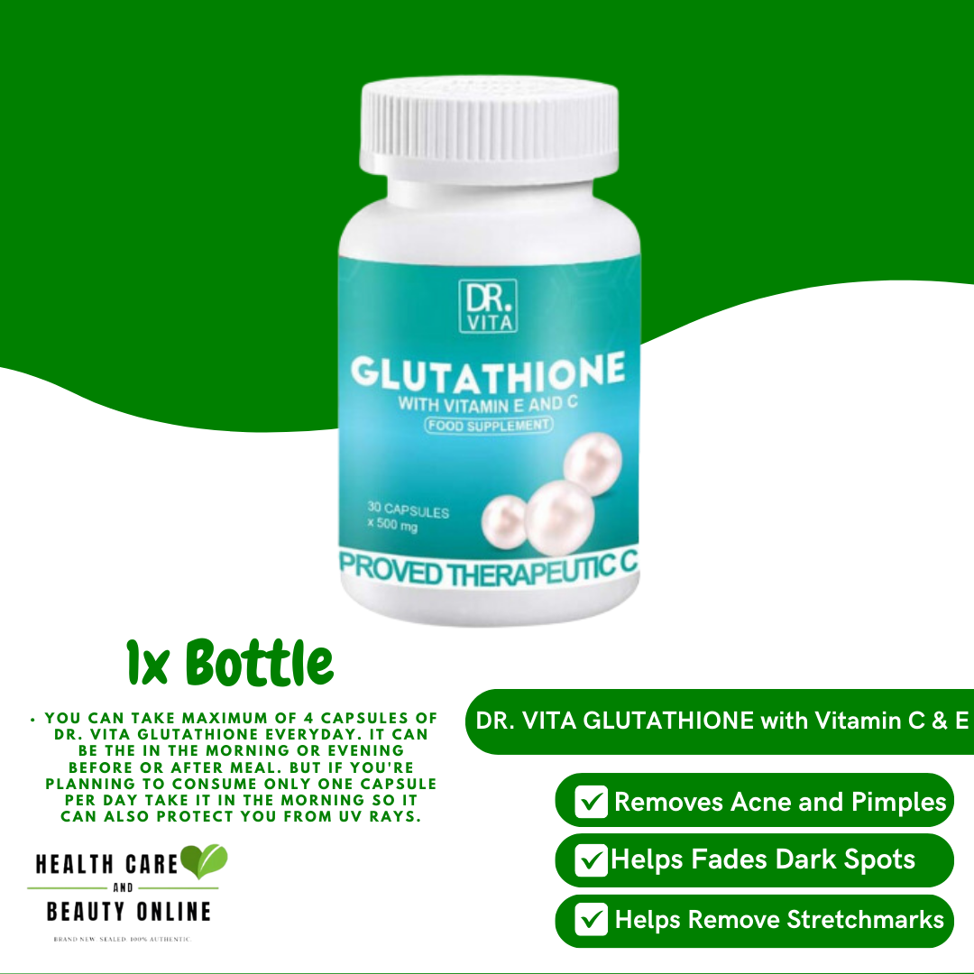 Dr Vita Glutathione With Vitamin C And E Mg X Capsule Lazada Ph