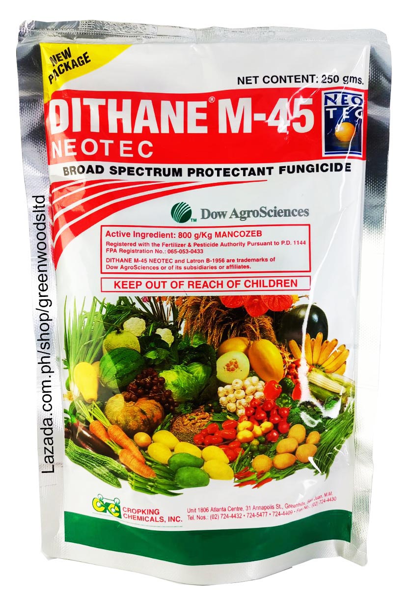 Dithane M 45 Neotec Broad Spectrum Protectant Fungicide 1Kilo 250g