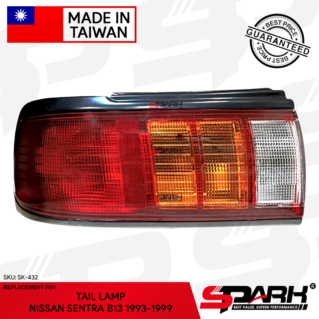 Tail Lamp Taillight Tail Lamp Nissan Sentra B Lec Eccs