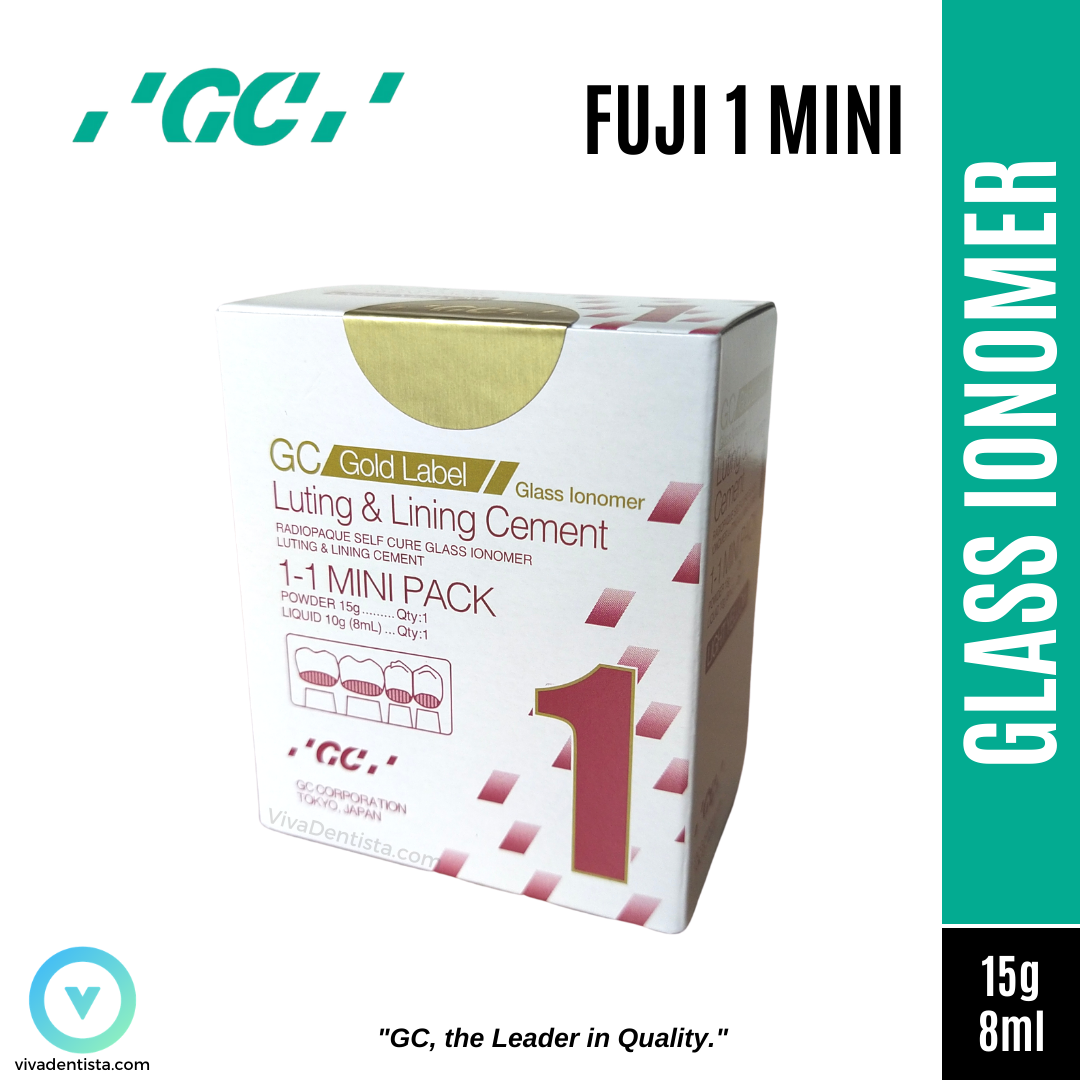 Gc Fuji Mini Pack Gold Label Luting Lining Cement G Powder