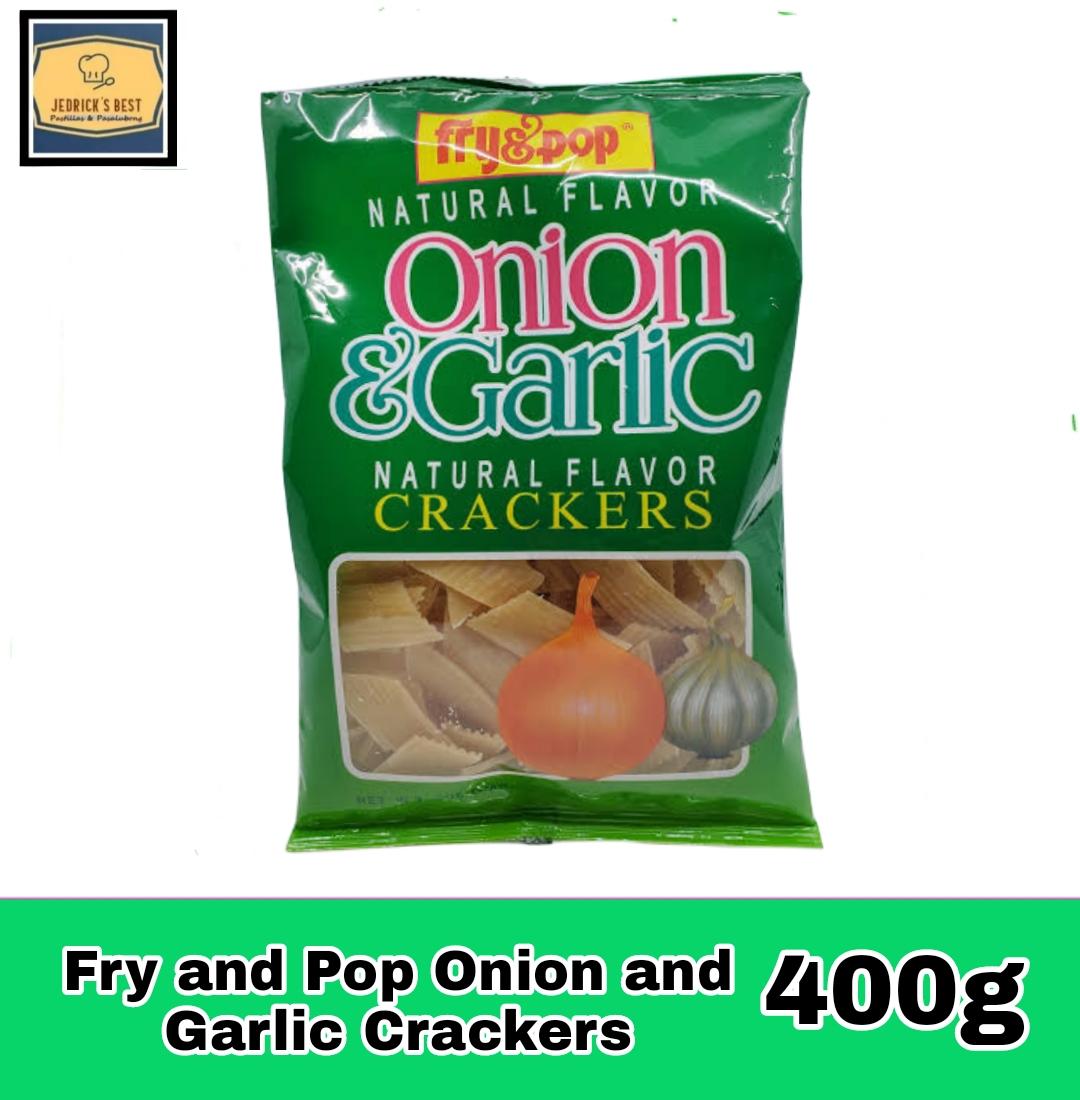 Fry And Pop Onion Garlic Crackers Lazada Ph