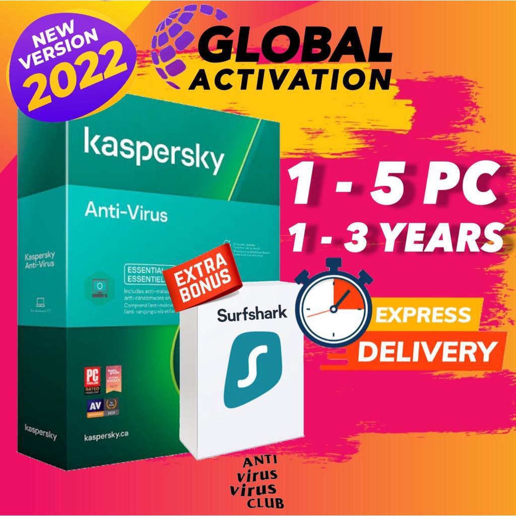 Kaspersky Antivirus Original Global Key Lazada Ph