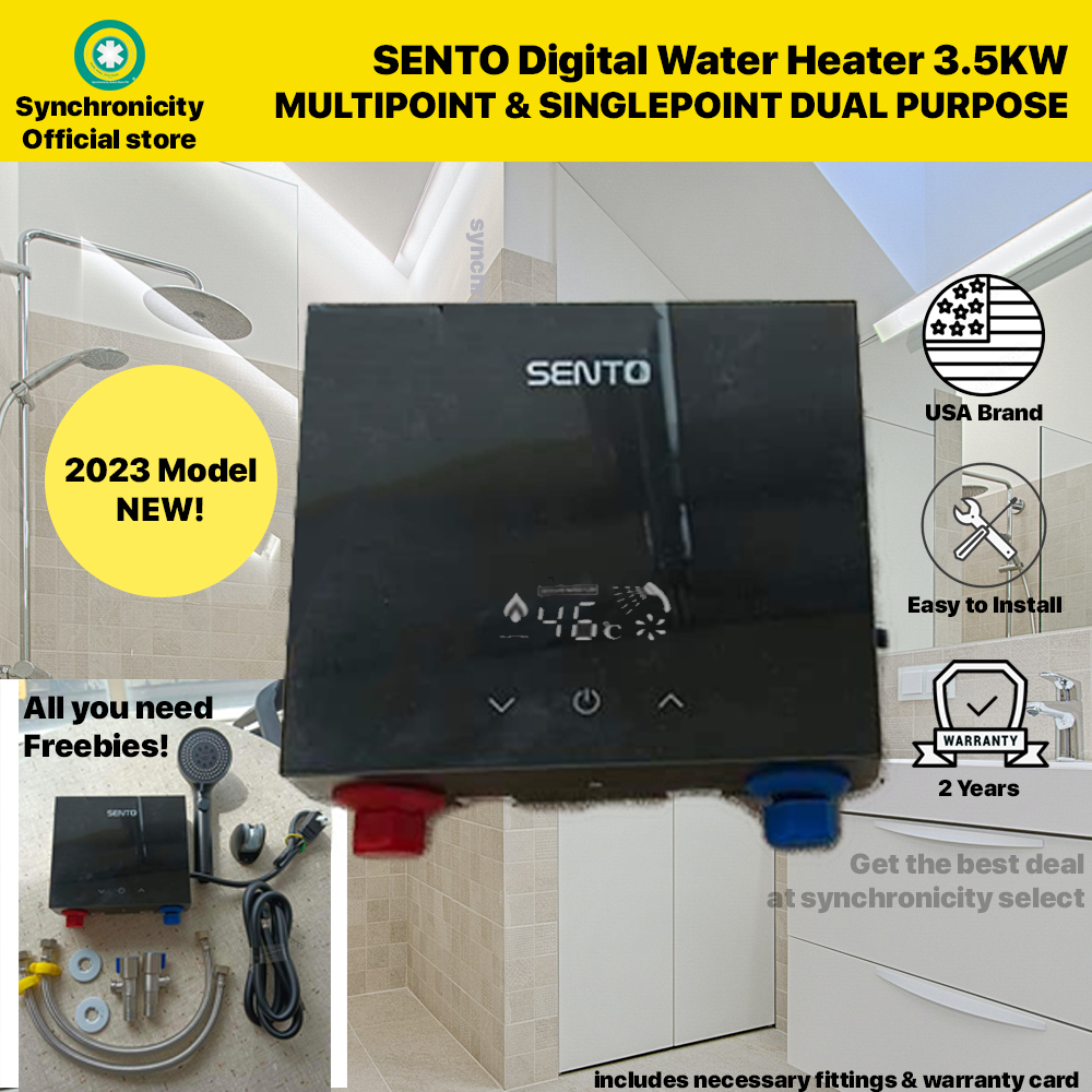 Sento Water Heater Instant Electric Water Heater Multi Point Single