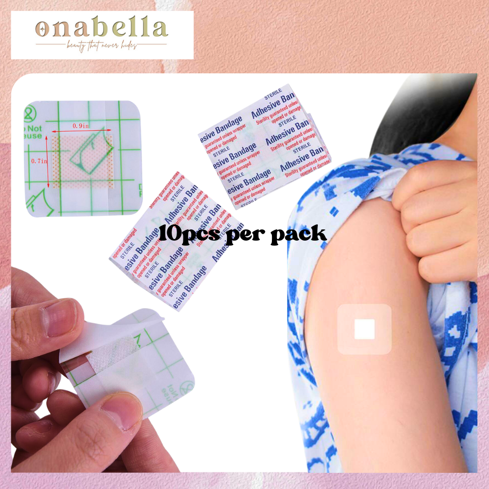 Pcs Square Band Aid Pcs Hypoallergenic Non Woven Medical Adhesive