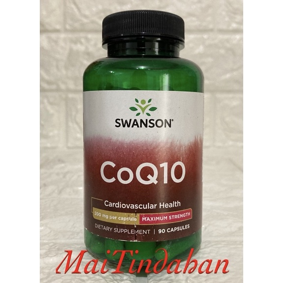 Swanson Coq Mg Capsules Cardiovascular Health Lazada Ph