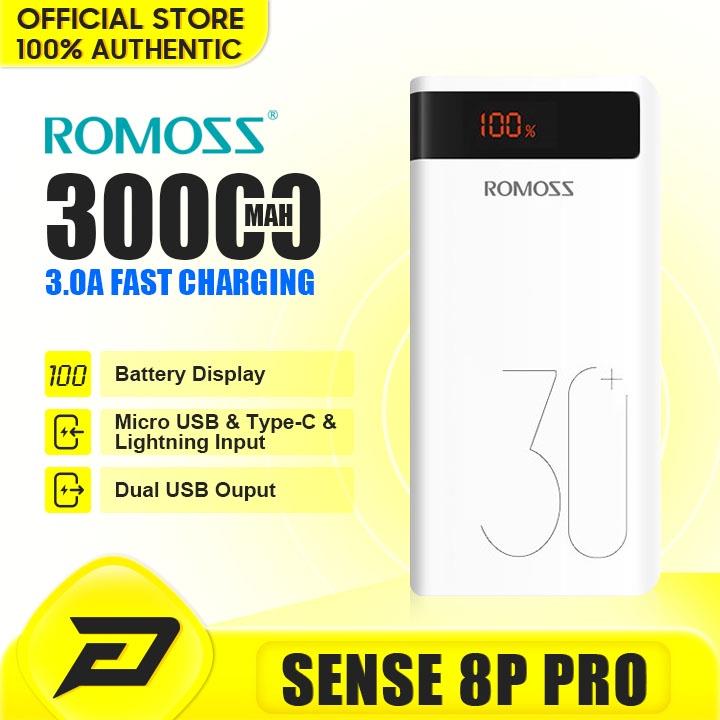 Romoss Original Mah Mah Mah Fast Charging High Capacity