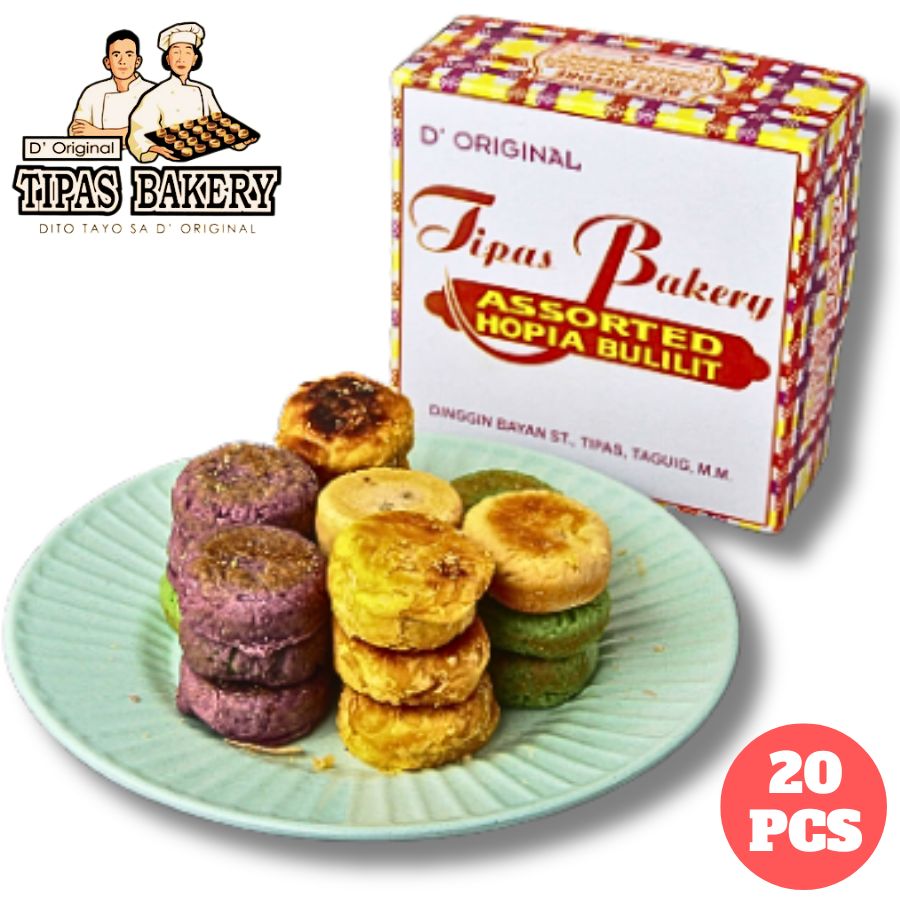 D Original Tipas Bulilit Assorted Hopia Box Pcs Freshly Baked