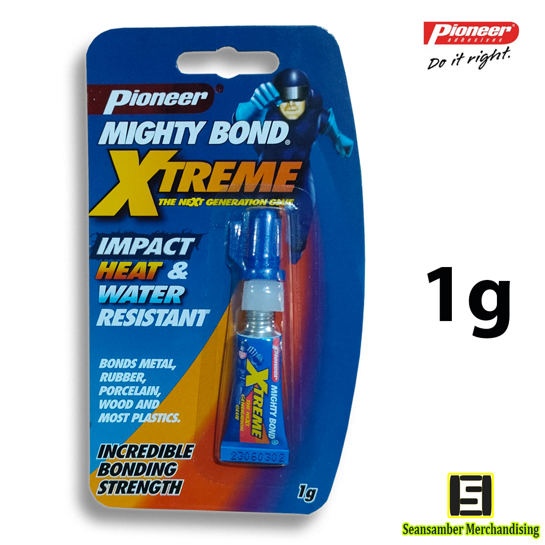 Pioneer Mighty Bond Xtreme Instant Glue Gel Type Lazada PH