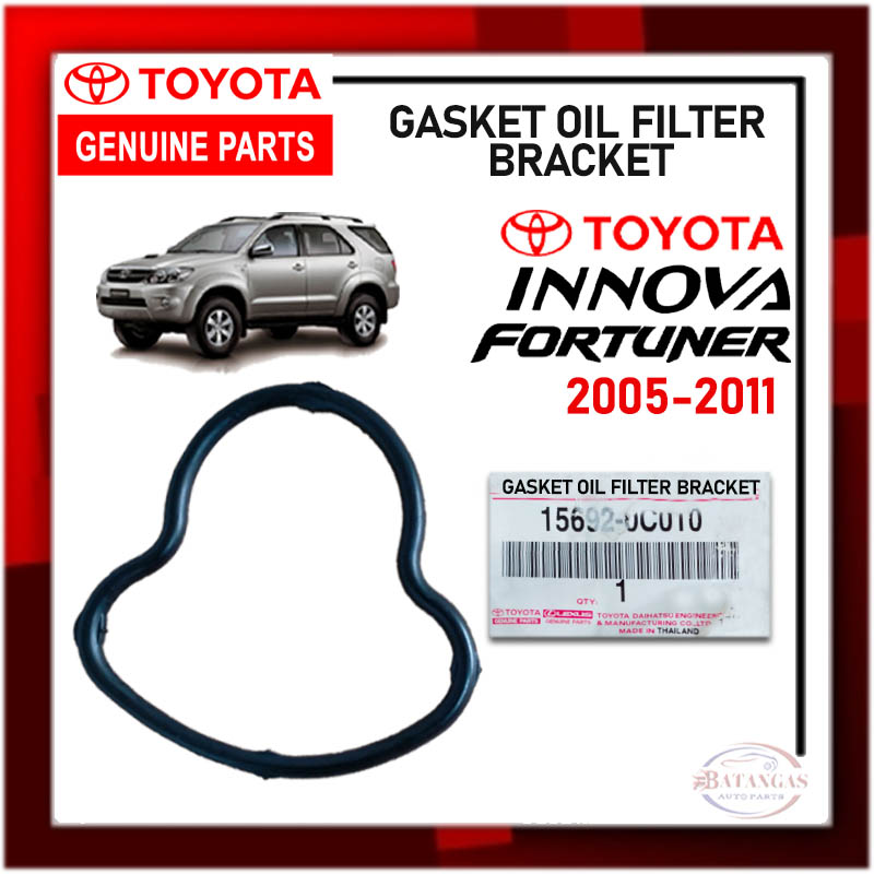 Toyota Genuine Gasket Oil Filter Bracket Toyota Innova Fortuner Trfe