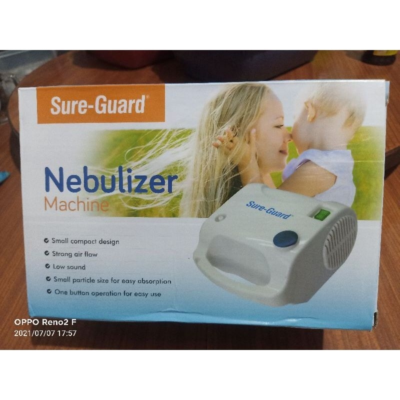 COD SURE GUARD NEBULIZER MACHINE PORTABLE Lazada PH