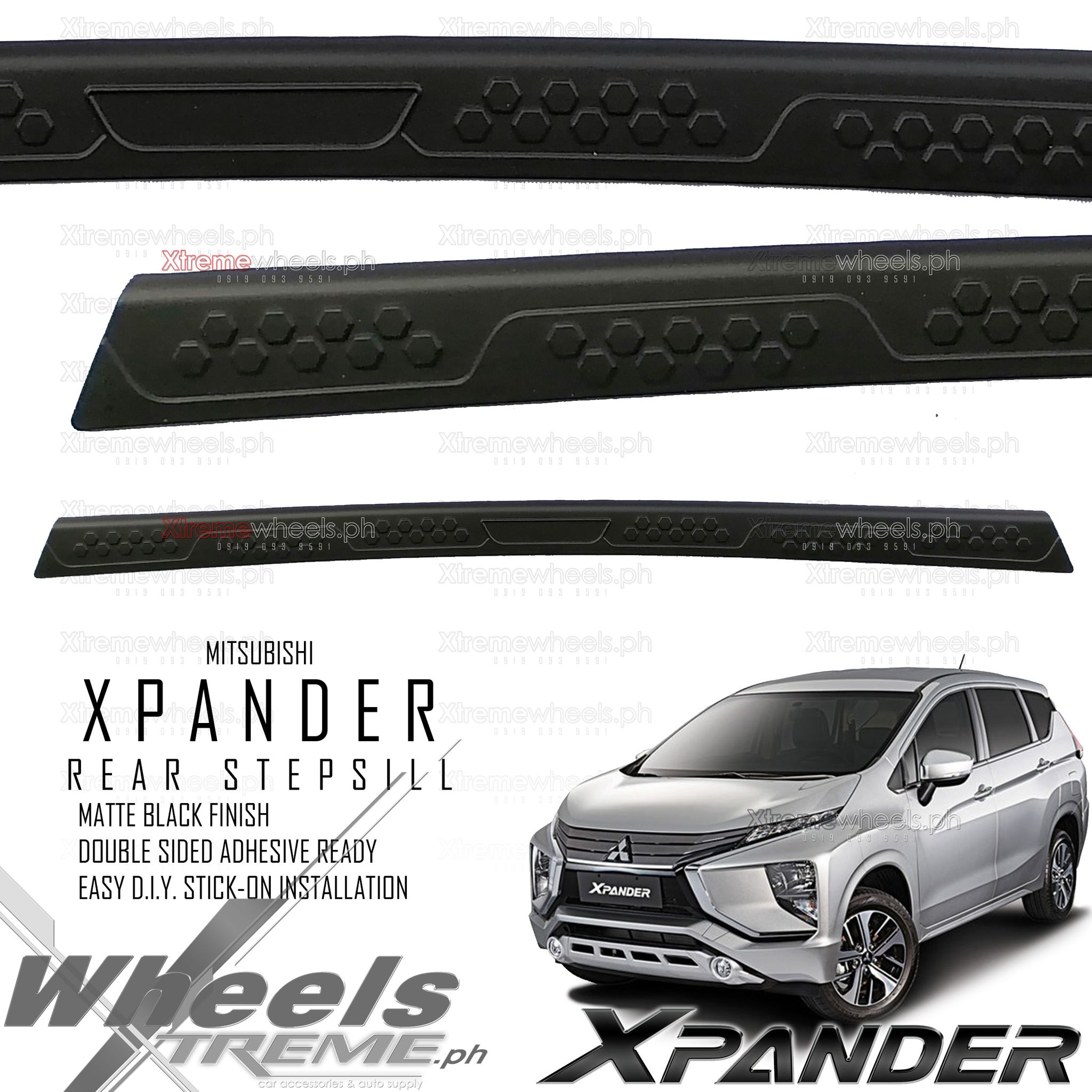 Xpander 2018 2022 Rear Step Sill Bumper Stepsill Protector Jsl Brand