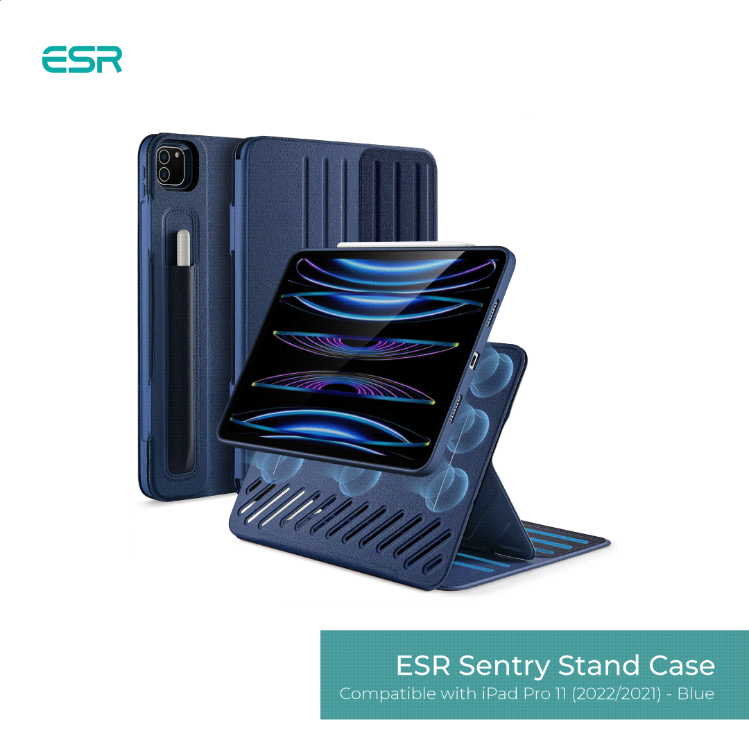 Esr Sentry Stand Case For Ipad Pro Detachable Magnetic Split Case