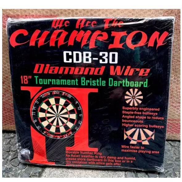 Champion Diamond Wire Dartboard Lazada PH