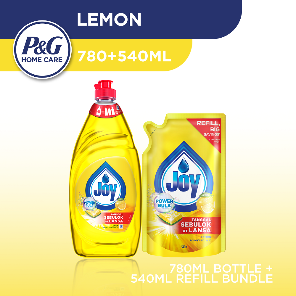 Joy Dishwashing Liquid Lemon Kalamansi Ml Ml Bottlle And Refill