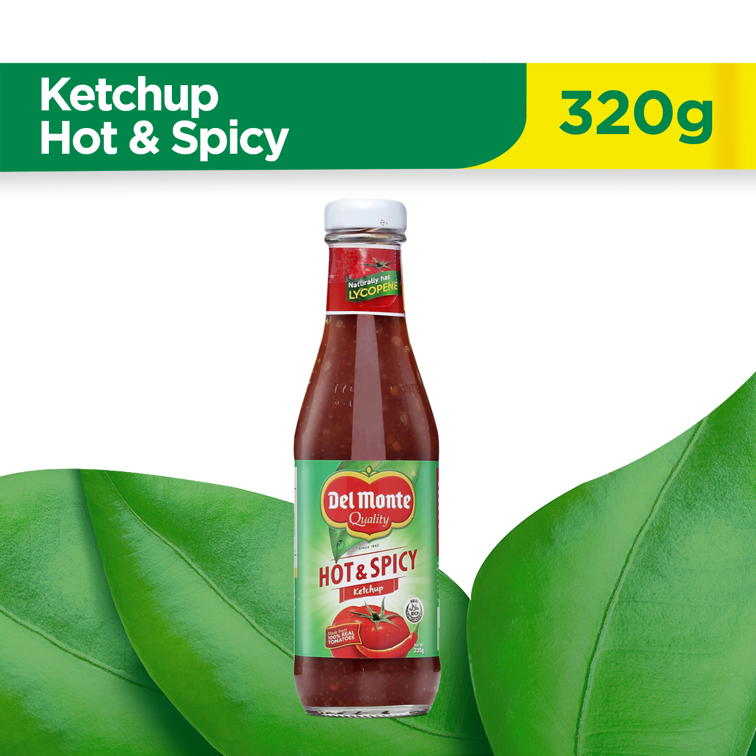 DEL MONTE Hot Spicy Ketchup With High Quality Tomatoes And No