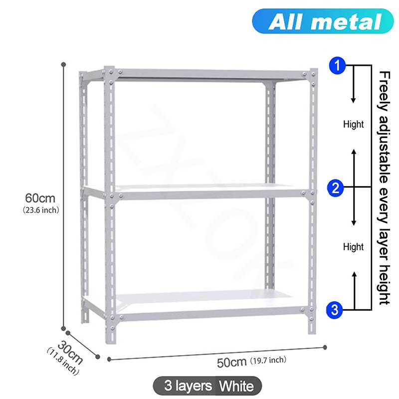 Elsa Layers Steel Rack Shelves Metal Rack Shelf Multi Purpose