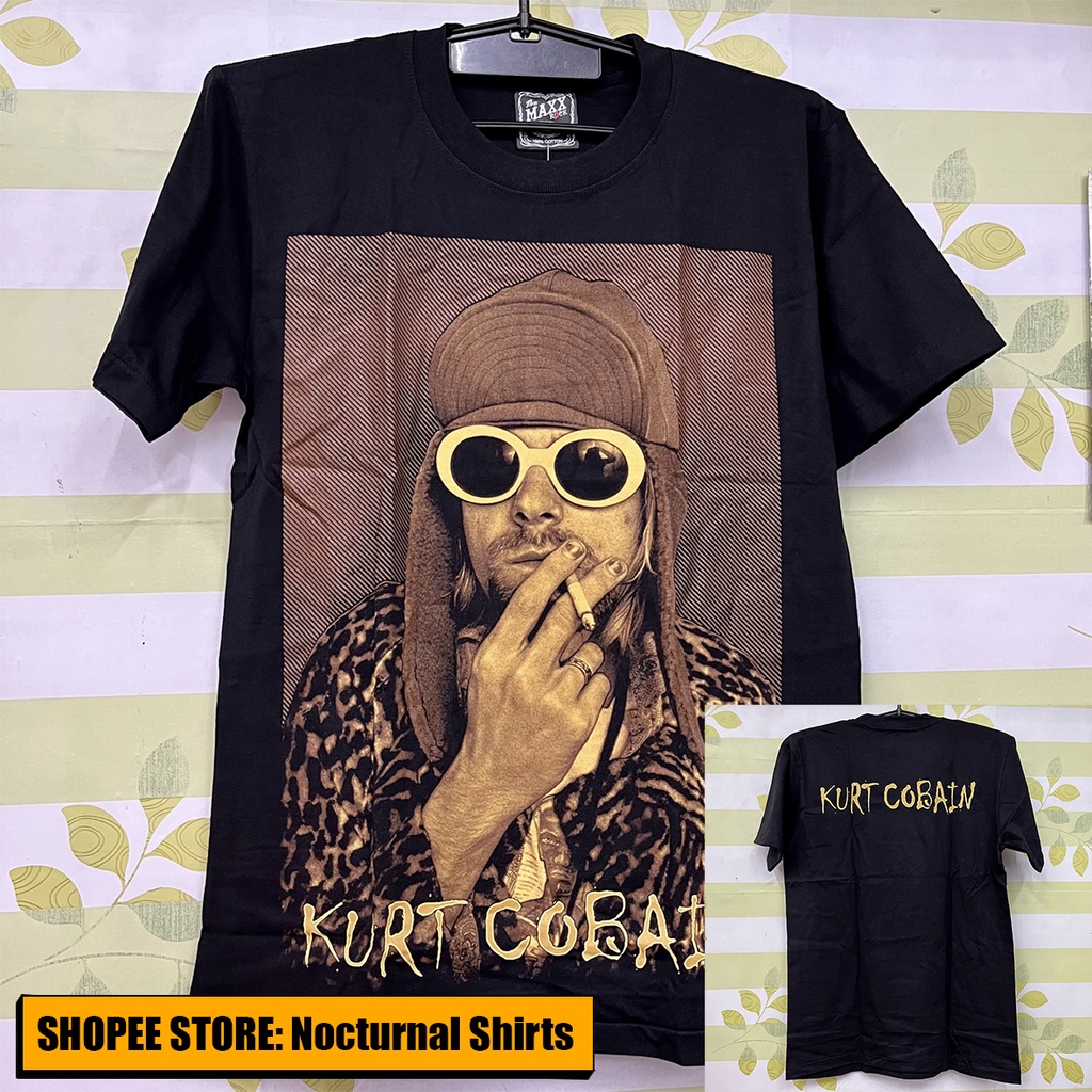 Kurt Cobain Kc Smoke Shirt The Roxx Lazada Ph