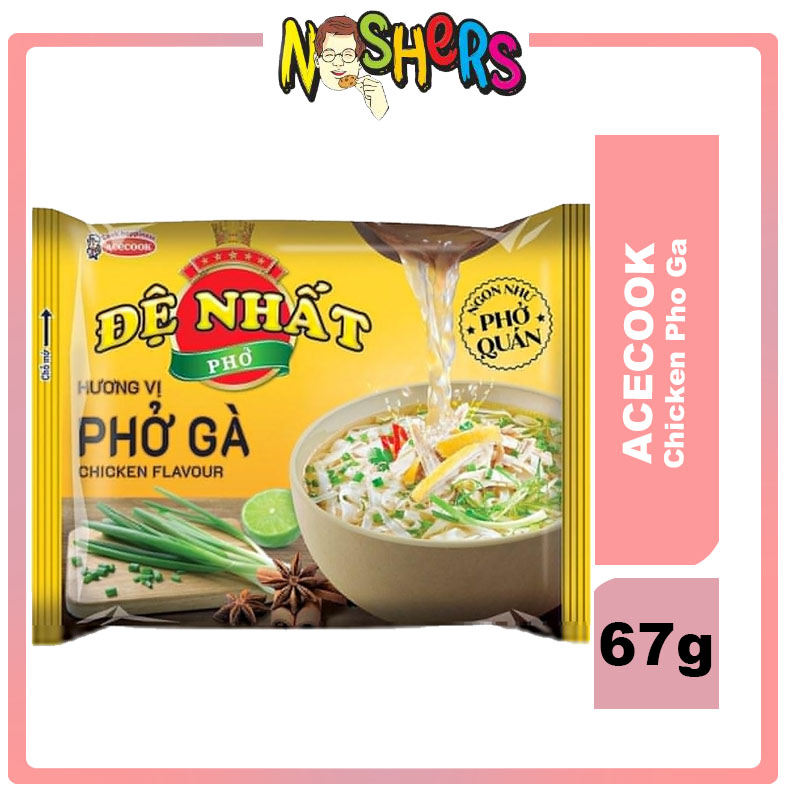 Noshers Acecook De Nhat Chicken Pho Ga Instant Rice Noodles G Product