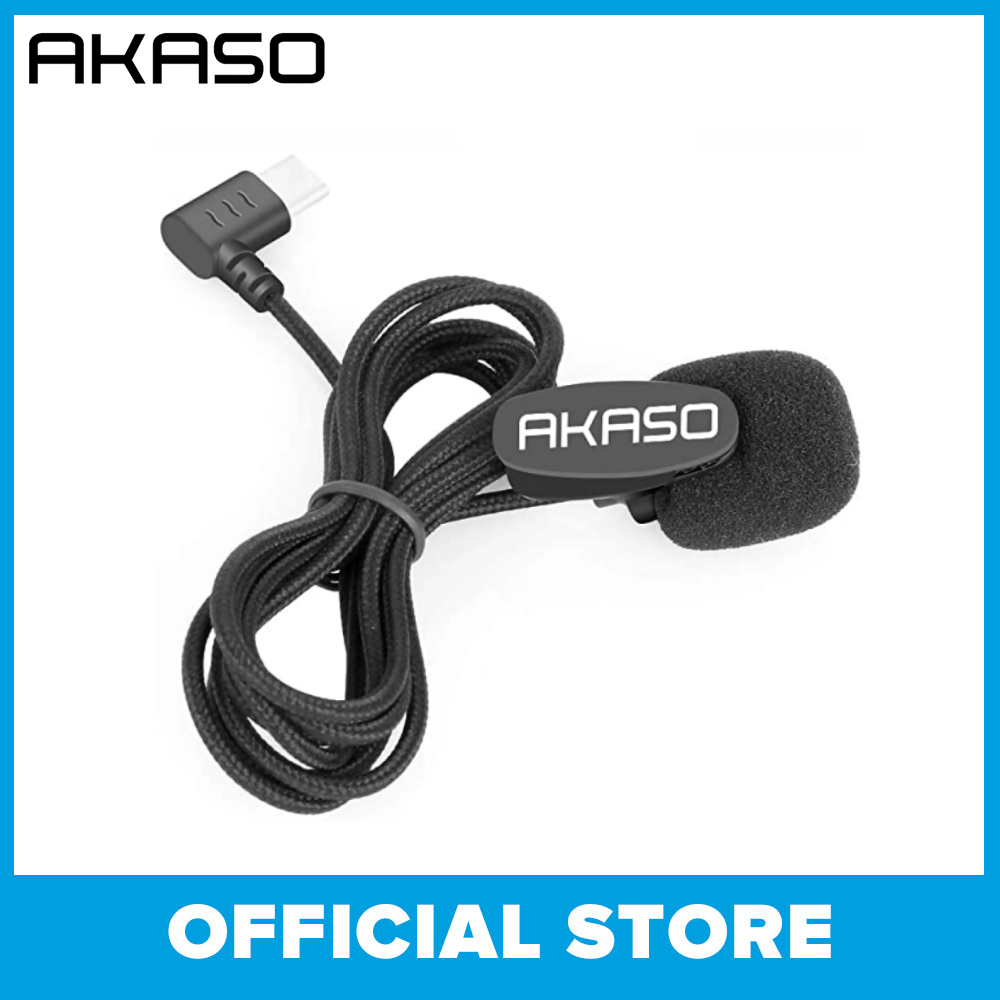 Philippines Stock AKASO Brave 7 External Microphone For Action Camera