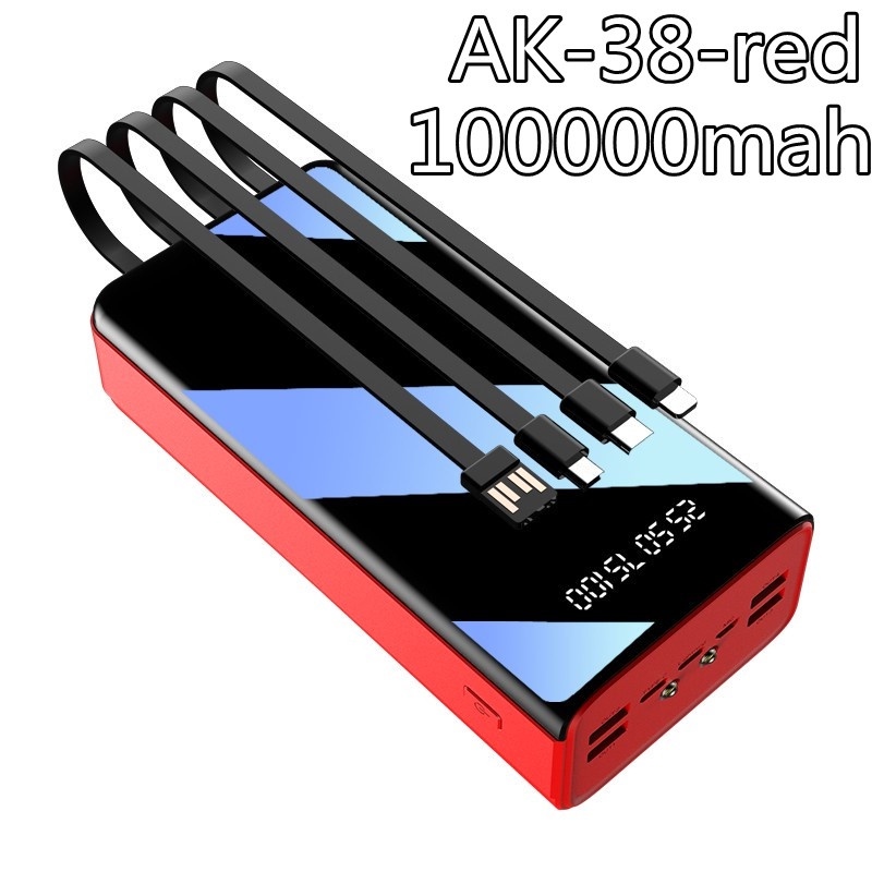 24H SHIP100 Original 200000mah Powerbank Power Banks Powerbanks Built