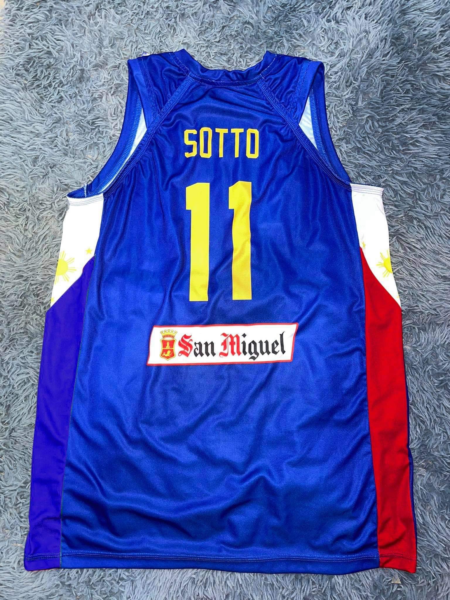 PILIPINAS 01 KAI SOTTO JERSEY FREE CUSTOMIZE OF NAME NUMBER ONLY Full