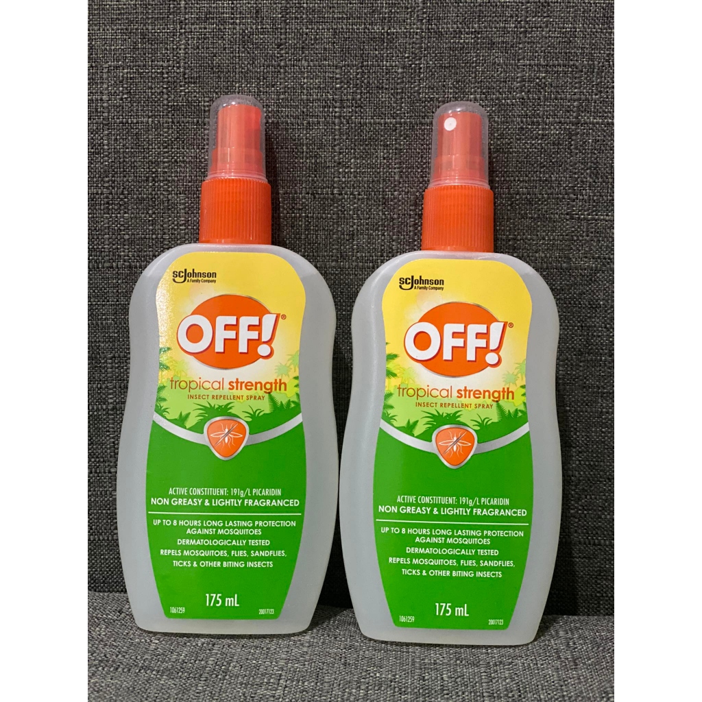 Off Tropical Strength Insect Repellent Spray Ml Mosquito Repellant