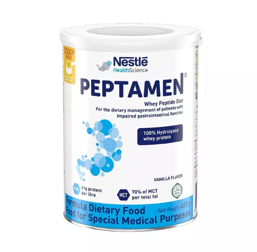 PEPTAMEN VANILLA FLAVOR 400 GRAMS Lazada PH