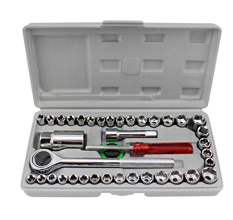 Pcs Auto Repair Hand Tool Combination Socket Wrench Set Lazada Ph