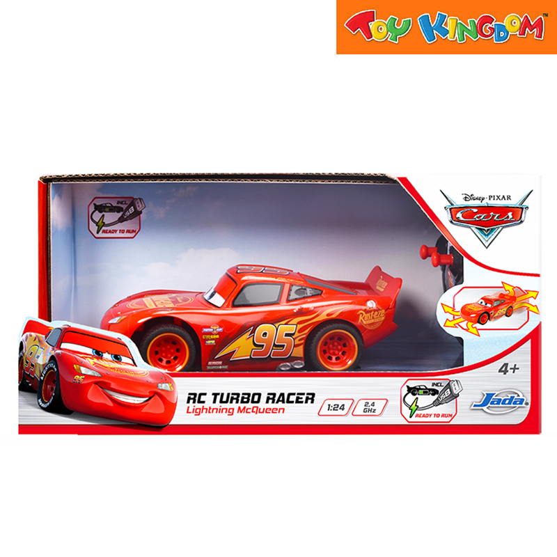 Dickie Toys Disney Pixar Rc Cars Lightning Mcqueen Turbo Racer