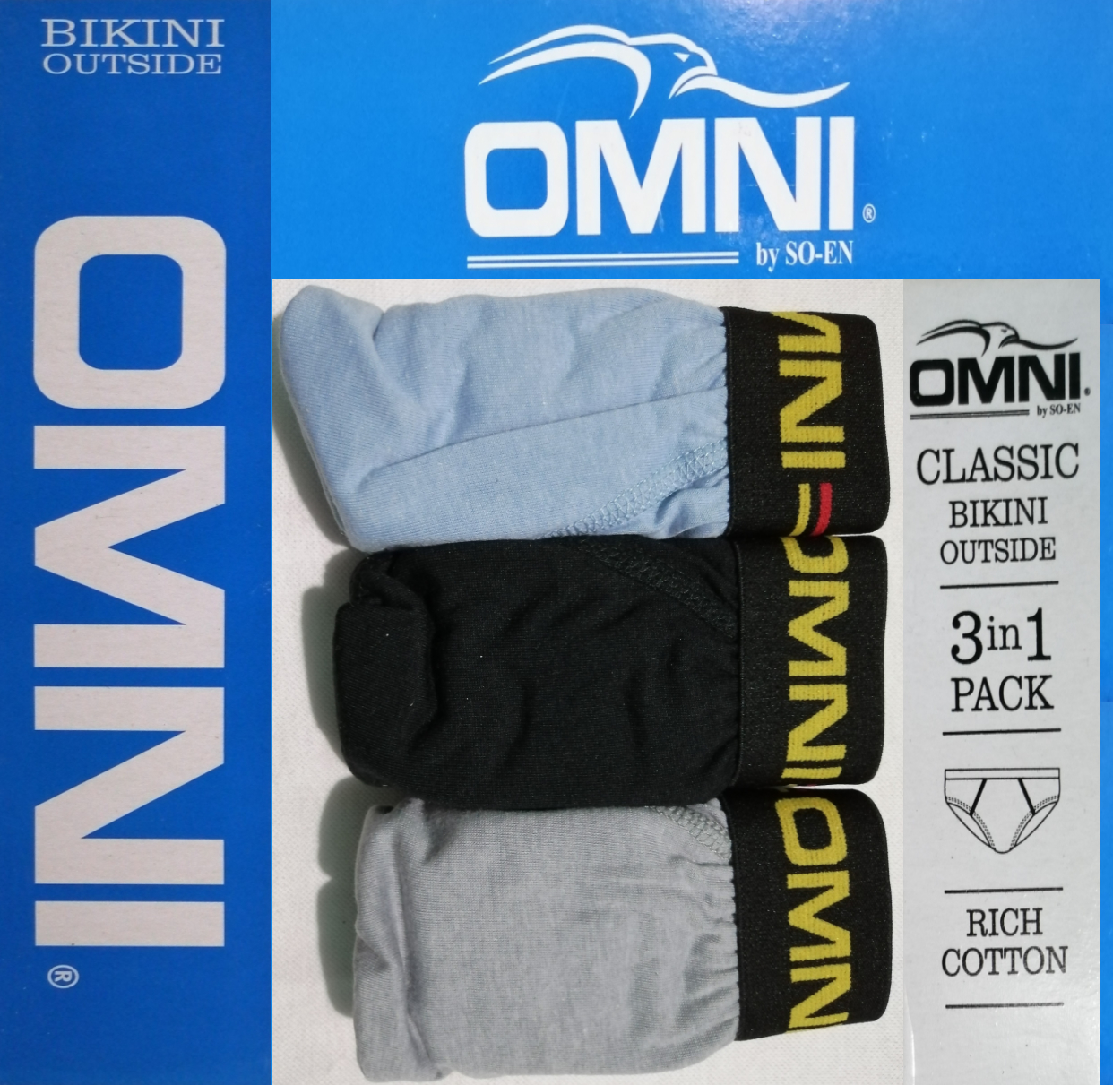 Original Omni Mark By Soen Classic Bikini Outside Rich Cotton