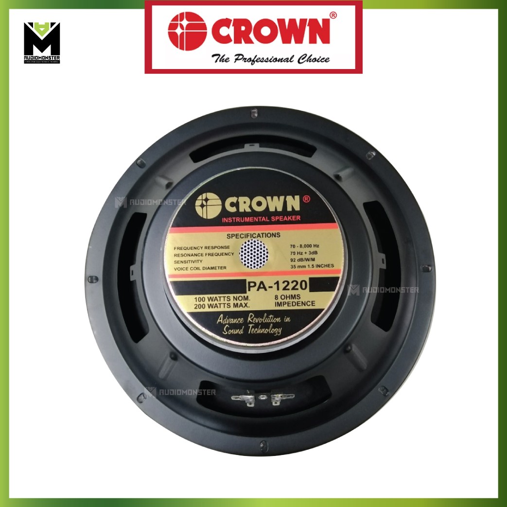 Crown Pa W Instrumental Speaker Black Lazada Ph