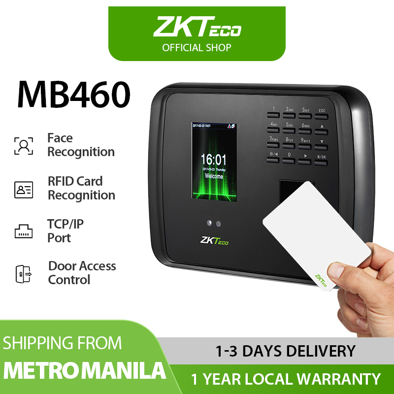 Zkteco Biometrics Face Recognition Fingerprint Time Card Attendance