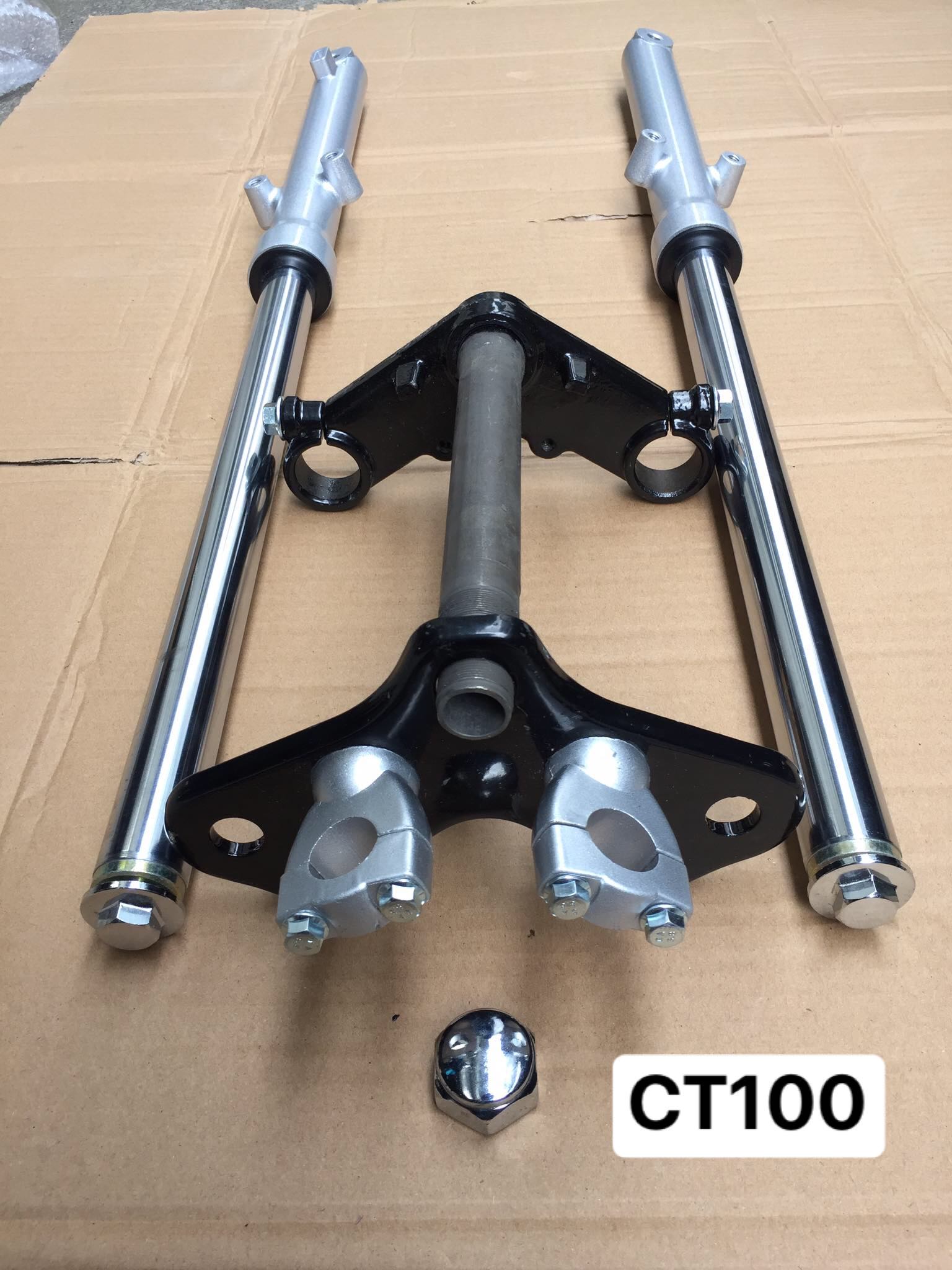 Front Fork Assy For CT100 Set Lazada PH