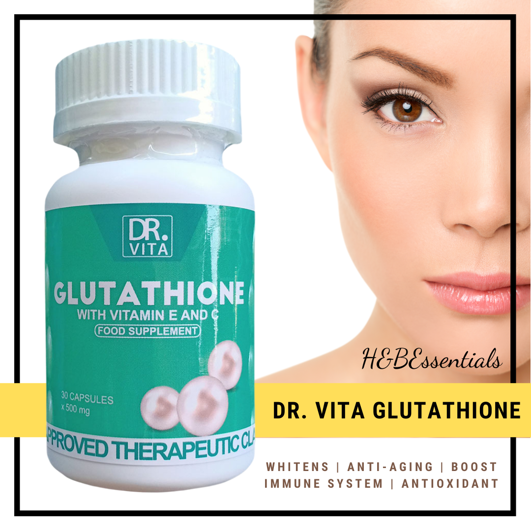 H Bessentials Dr Vita Glutathione With Vitamin E And Vitamin C