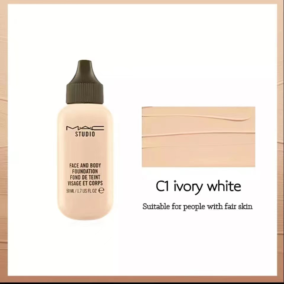 Liquid Foundation Natural Flawless Long Lasting High Coverage Finish