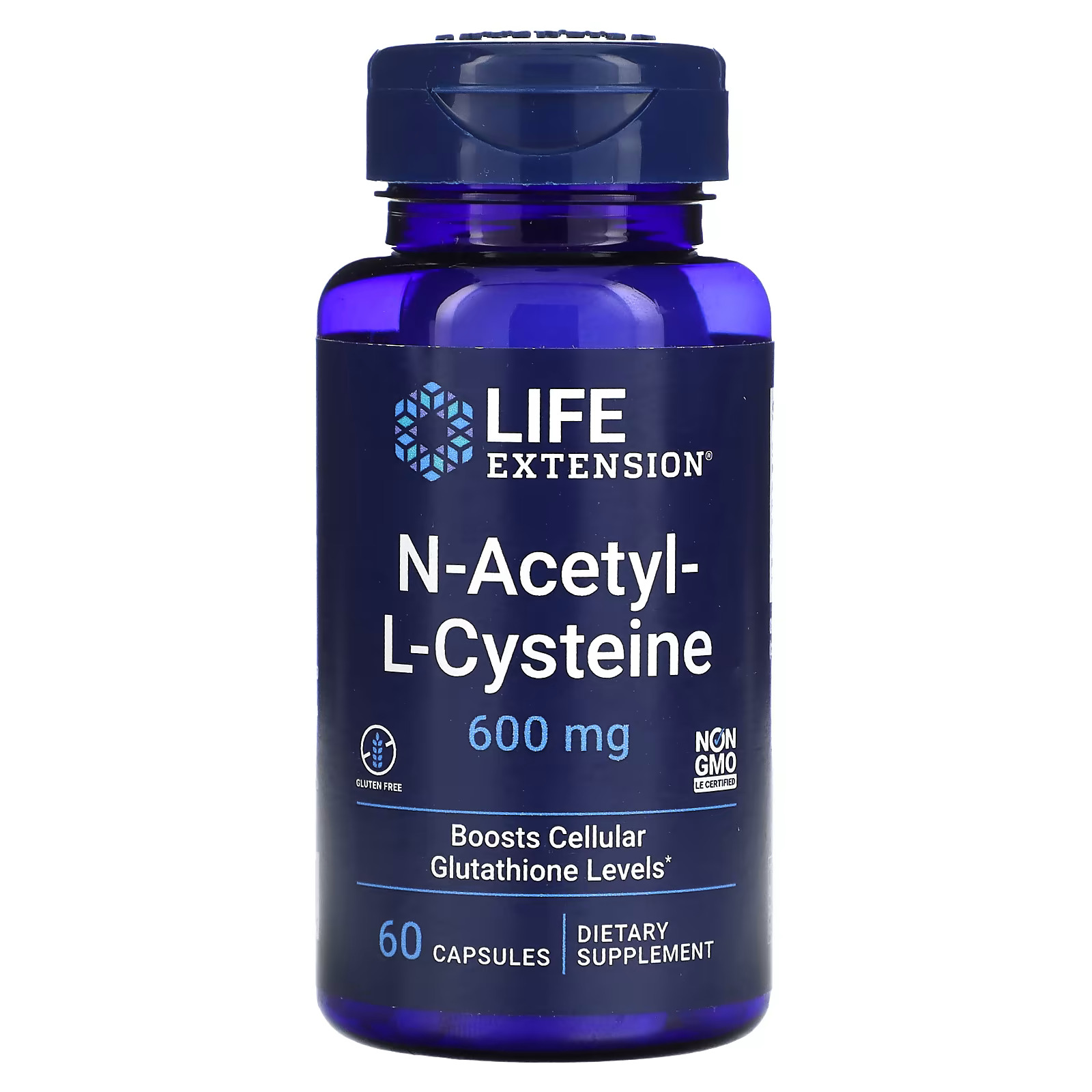 NAC Life Extension N Acetyl L Cysteine 600 Mg 60 Capsules Lazada PH