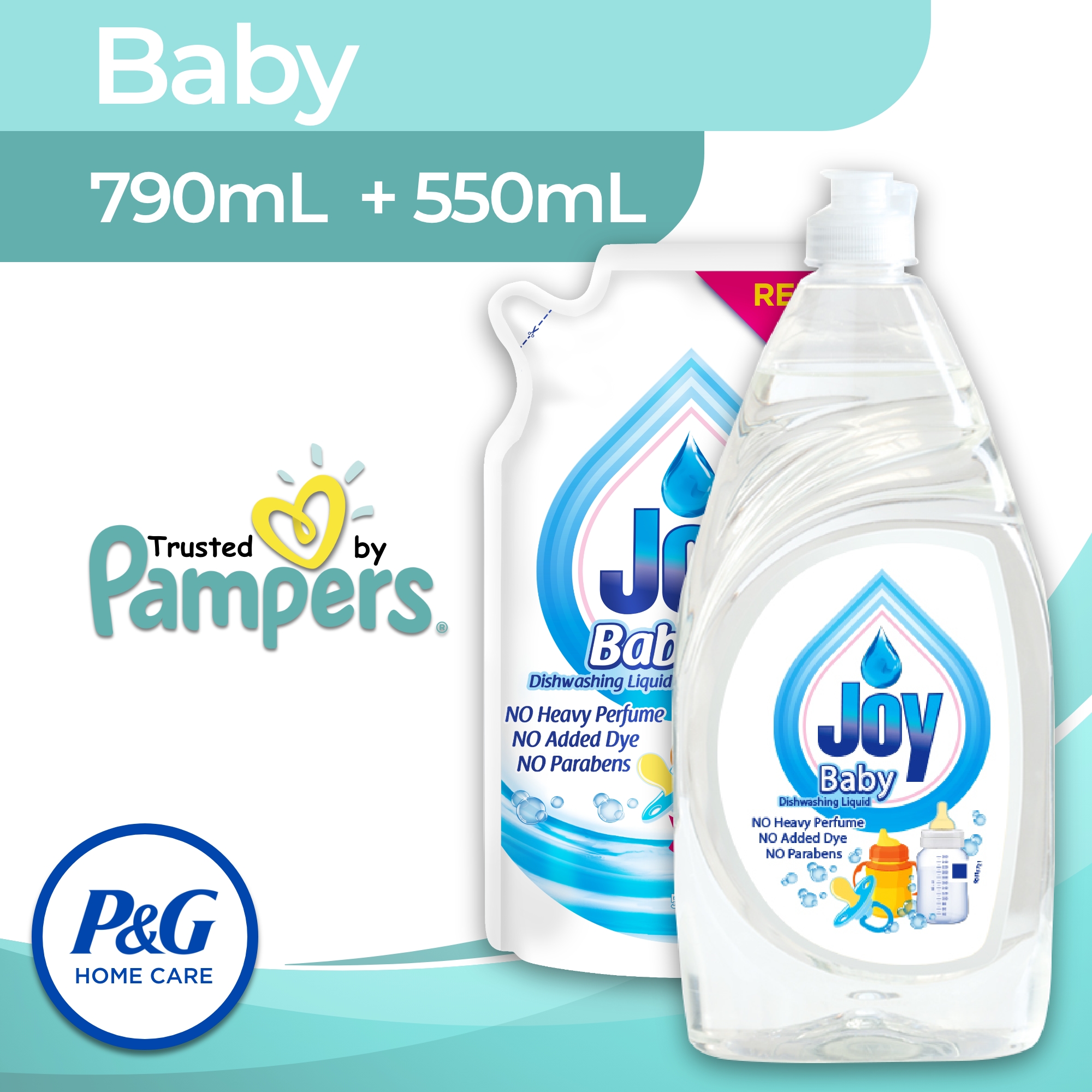 Bundle Joy Baby Dishwashing Liquid Ml With Ml Refill