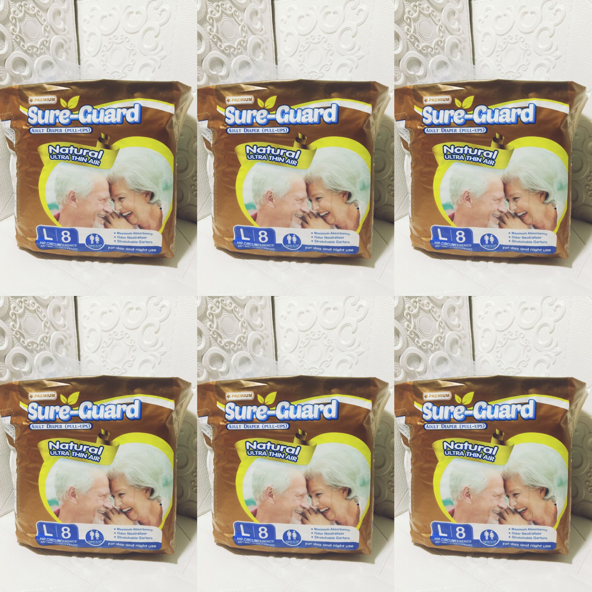 Sure Guard Adult Diaper Pull Up Large 6Packs 8Pcs Pack Lazada PH