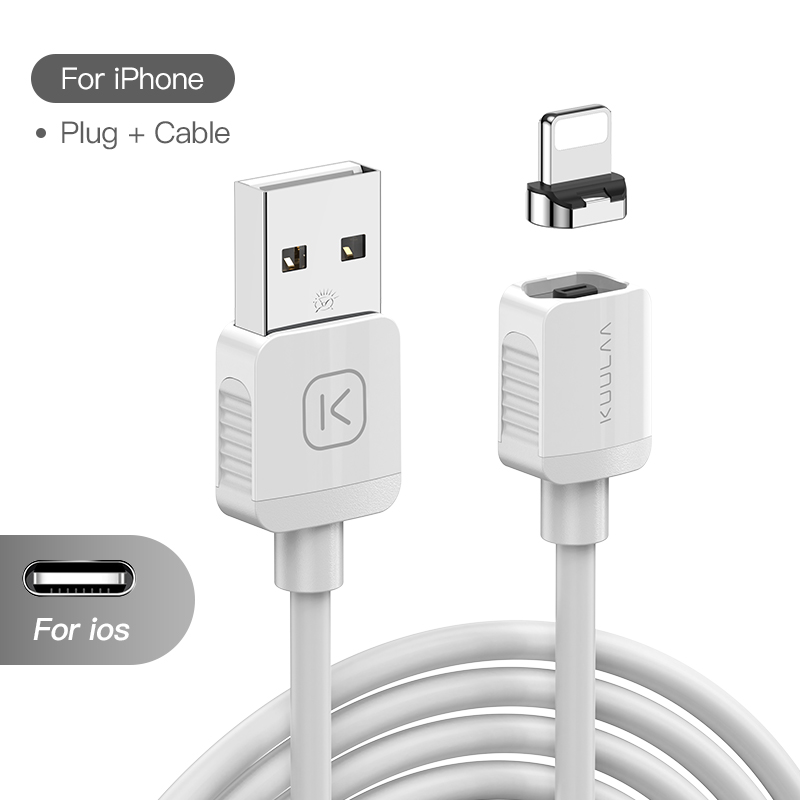 KUULAA Magnetic Cable Fast Charging Magnet Charger Micro USB Type C