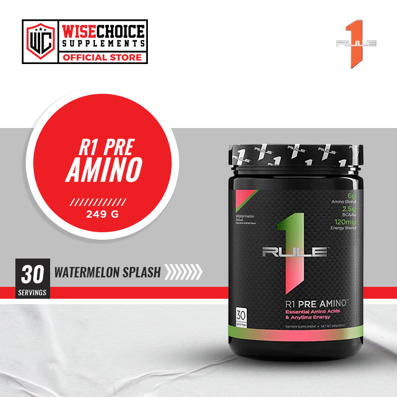 Rule R Pre Amino Servings Watermelon Splash Flavor Lazada Ph