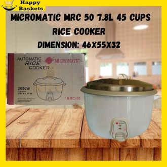 Micromatic Mrc L Cups Rice Cooker Lazada Ph