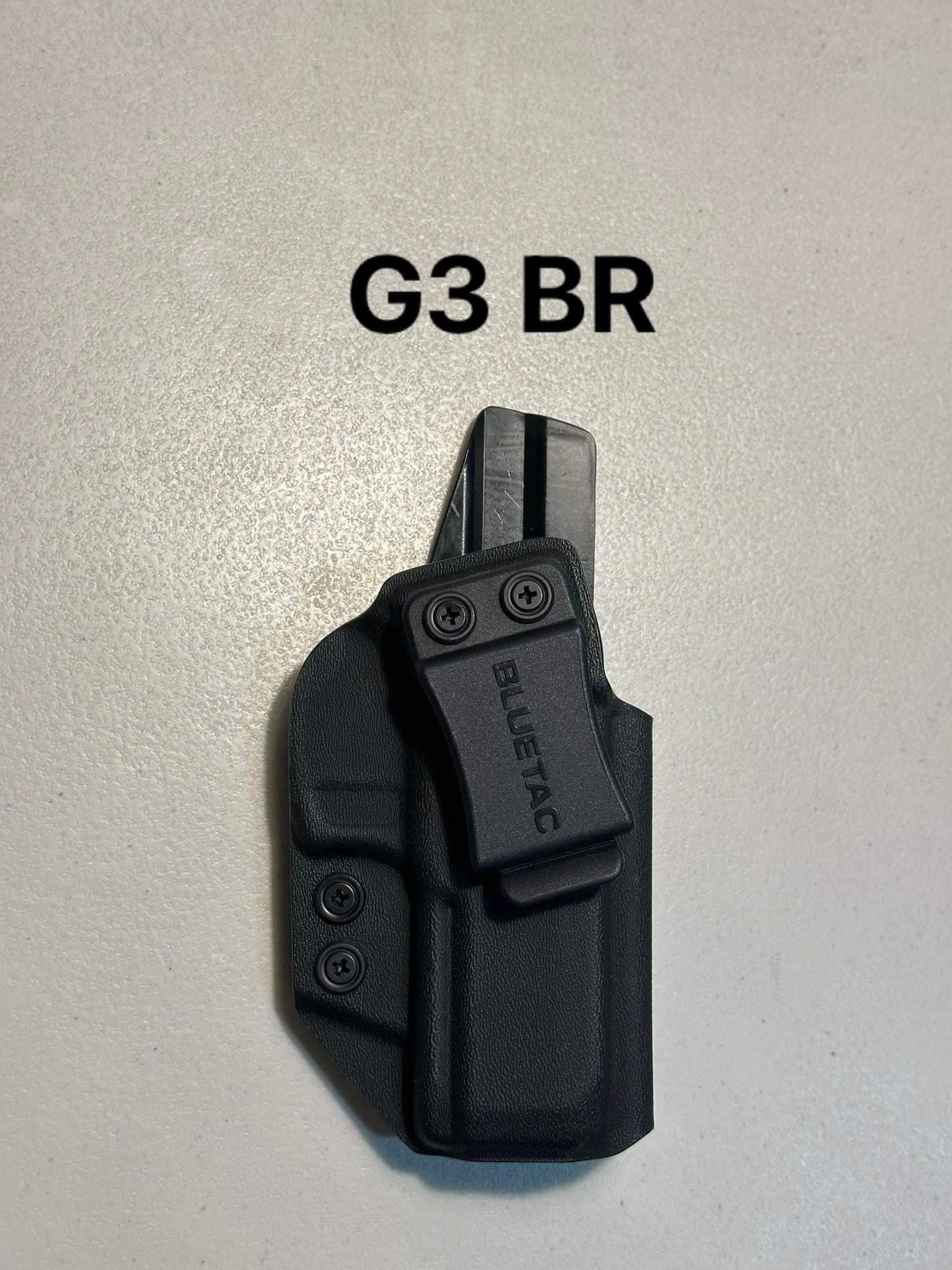 Bluetac Iwb Concealment Kydex Holster For Taurus G Black Right