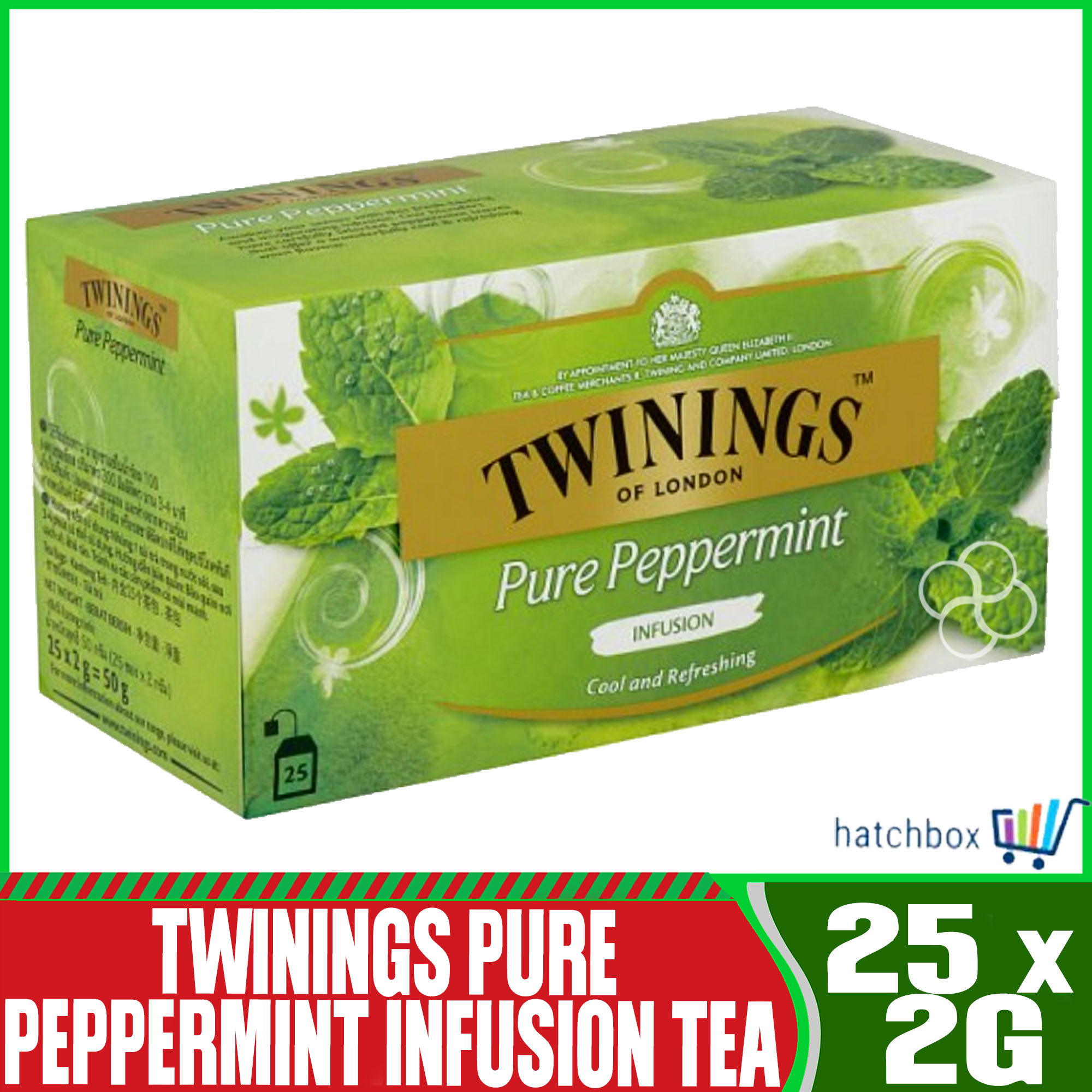 Twinings Pure Peppermint Infusion Tea 25 X 2g Lazada PH